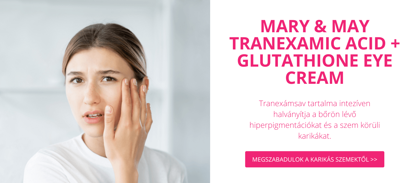 Mary & May szemkörnyékápoló krém karikás szemekre!